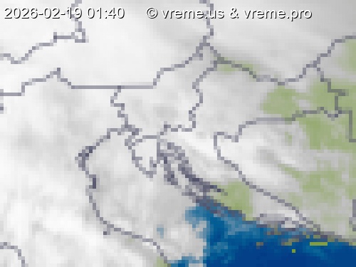 Oblačnost Slovenija
