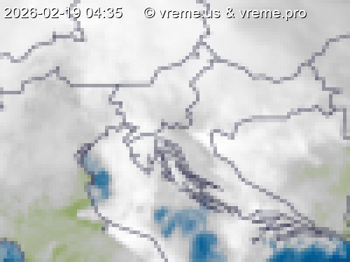 Oblačnost Slovenija