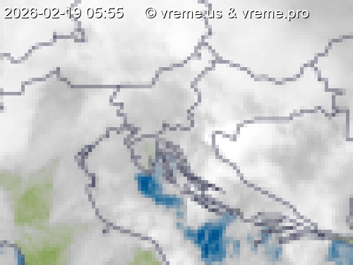 Oblačnost Slovenija