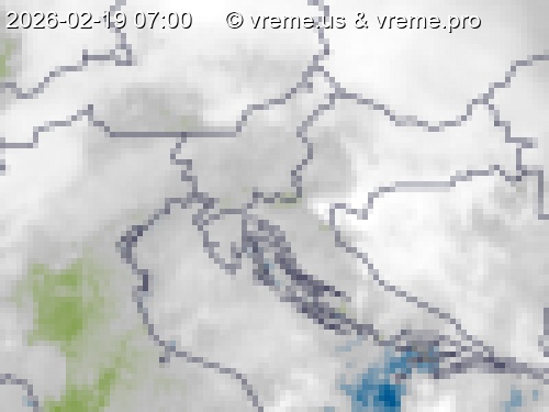 Oblačnost Slovenija