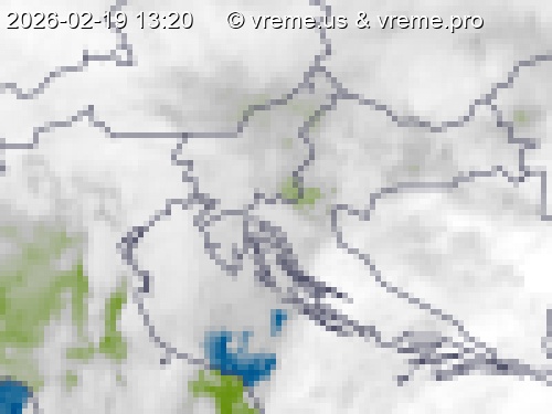 Oblačnost Slovenija