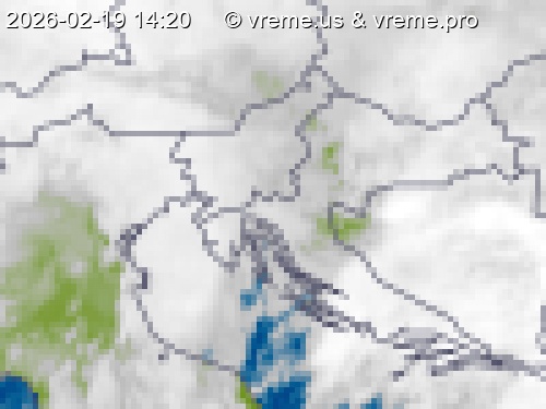 Oblačnost Slovenija