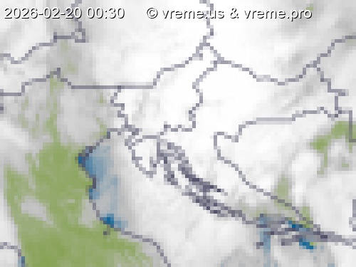 Oblačnost Slovenija