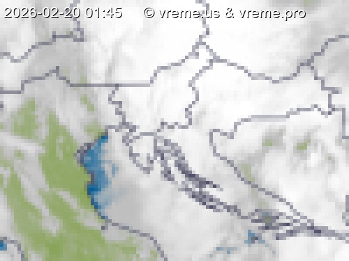 Oblačnost Slovenija