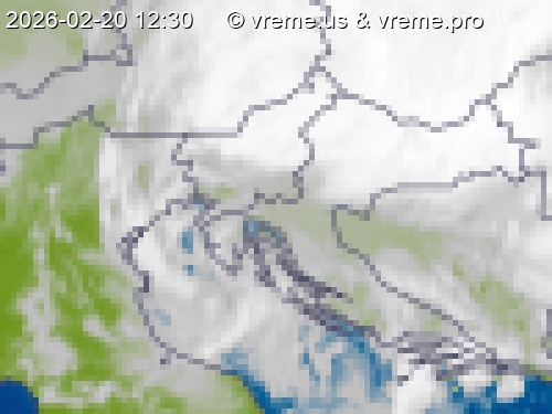 Oblačnost Slovenija