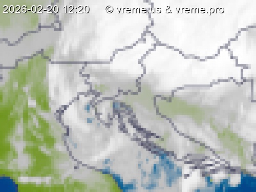 Oblačnost Slovenija