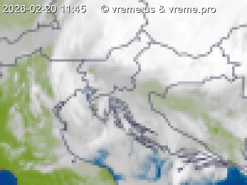 Oblačnost Slovenija