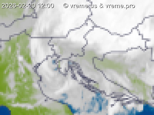 Oblačnost Slovenija