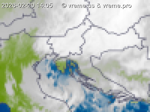 Oblačnost Slovenija