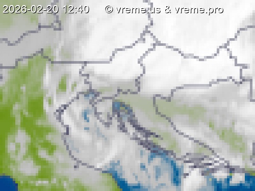 Oblačnost Slovenija