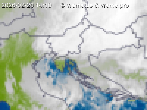 Oblačnost Slovenija