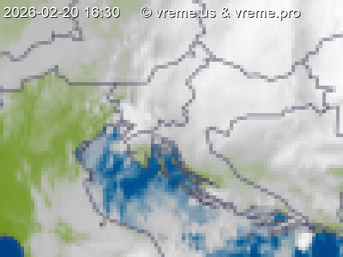 Oblačnost Slovenija