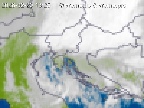 Oblačnost Slovenija