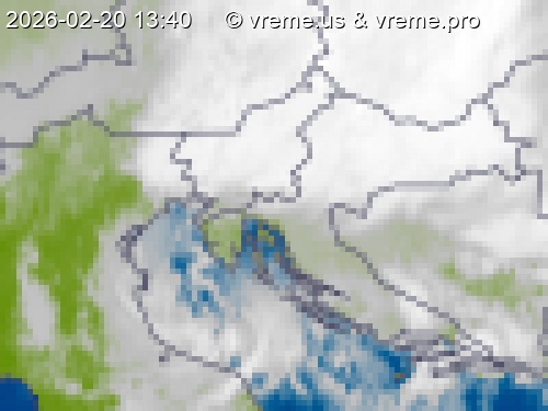 Oblačnost Slovenija