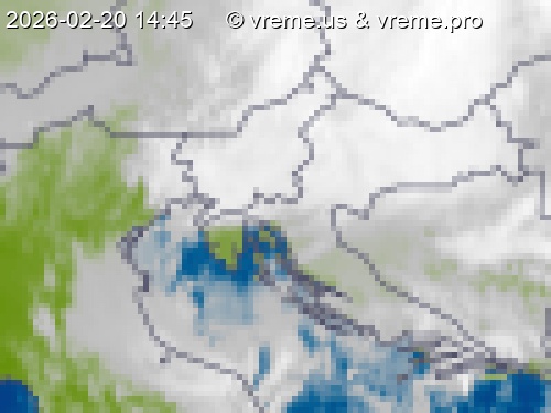 Oblačnost Slovenija