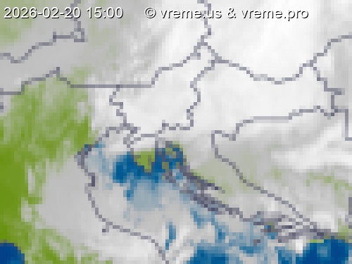 Oblačnost Slovenija