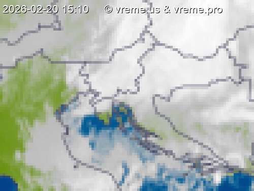 Oblačnost Slovenija