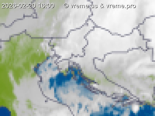 Oblačnost Slovenija