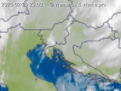 Oblačnost Slovenija