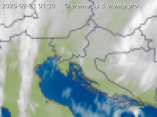 Oblačnost Slovenija