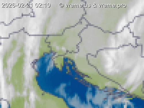 Oblačnost Slovenija