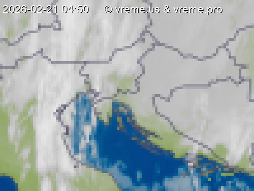 Oblačnost Slovenija