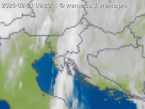 Oblačnost Slovenija