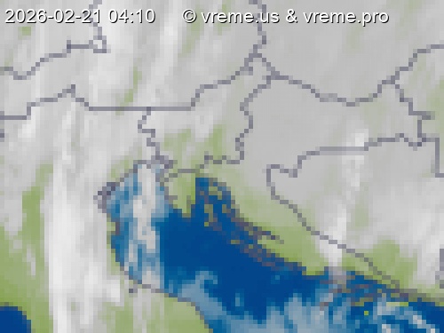 Oblačnost Slovenija