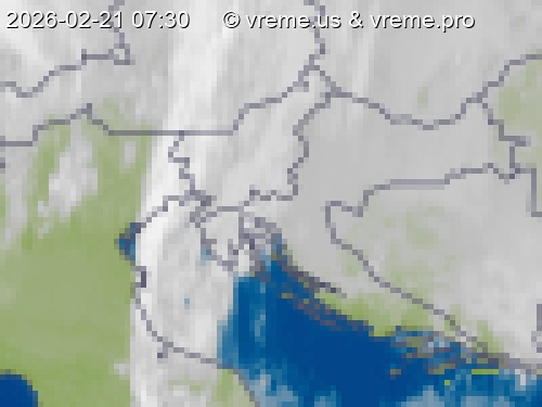 Oblačnost Slovenija