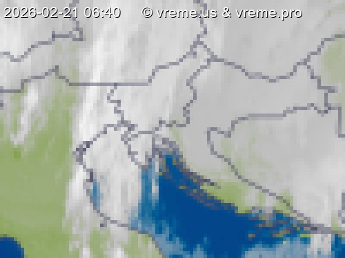 Oblačnost Slovenija