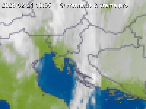 Oblačnost Slovenija