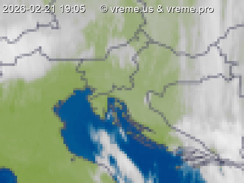 Oblačnost Slovenija