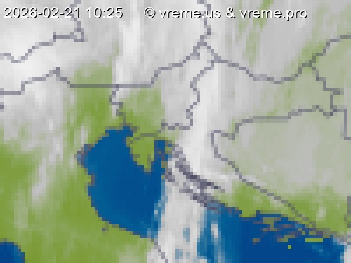 Oblačnost Slovenija