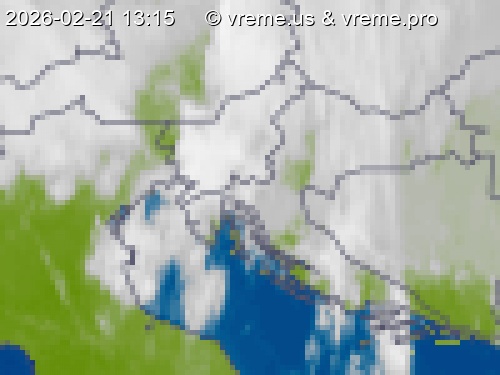 Oblačnost Slovenija