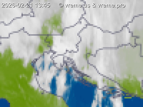 Oblačnost Slovenija