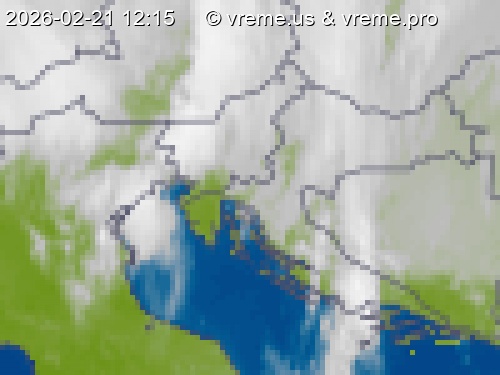 Oblačnost Slovenija