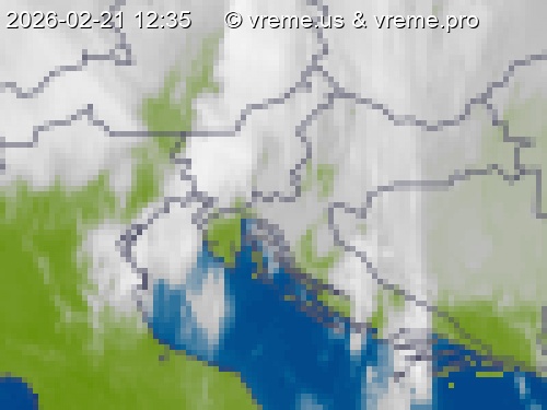 Oblačnost Slovenija