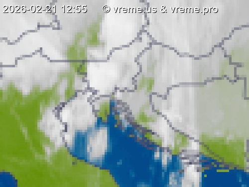 Oblačnost Slovenija