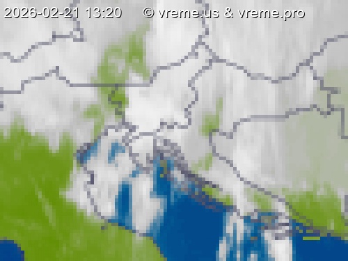 Oblačnost Slovenija