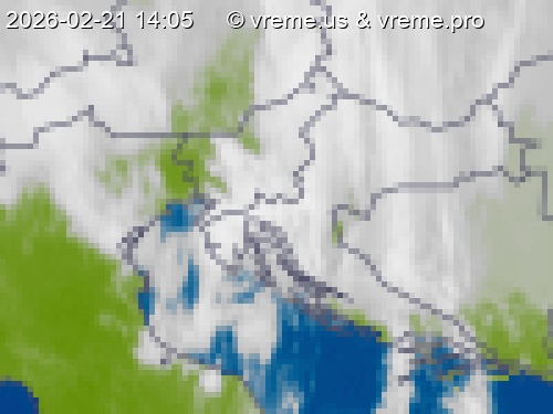 Oblačnost Slovenija
