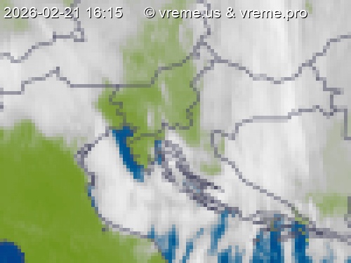 Oblačnost Slovenija