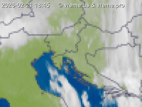 Oblačnost Slovenija