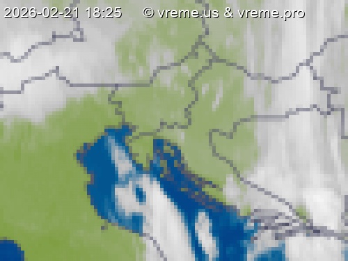 Oblačnost Slovenija