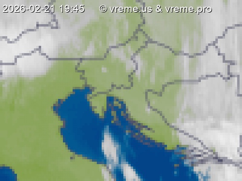 Oblačnost Slovenija