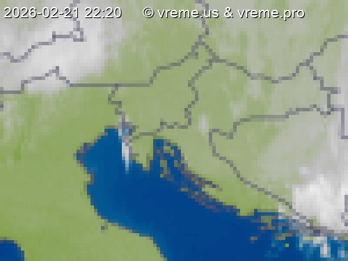 Oblačnost Slovenija