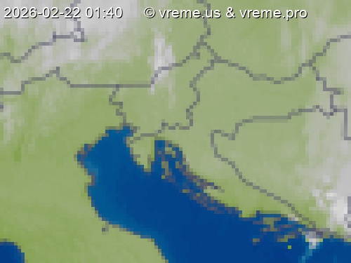 Oblačnost Slovenija