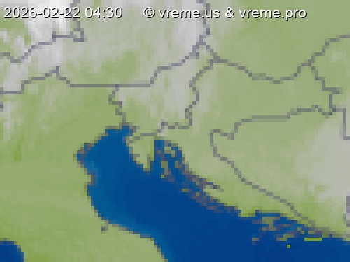 Oblačnost Slovenija