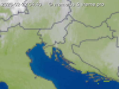 Oblačnost Slovenija