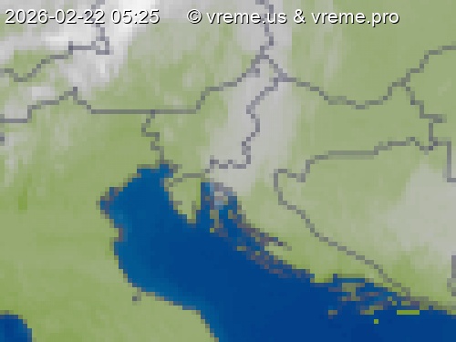 Oblačnost Slovenija