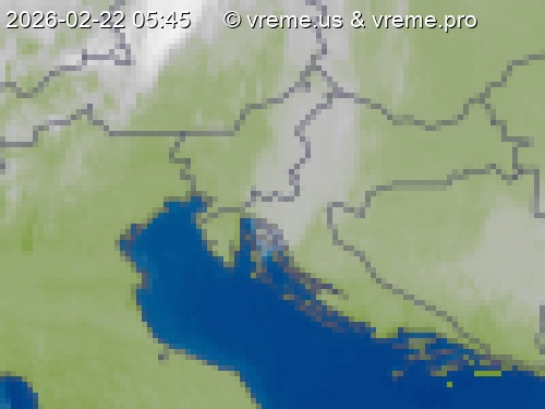 Oblačnost Slovenija